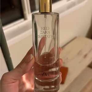 Zara Red Temptation Perfume with Gold Cap